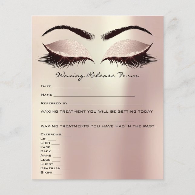 Formulär för frisläppande av ansvar för avlastning flygblad (Framsidan)