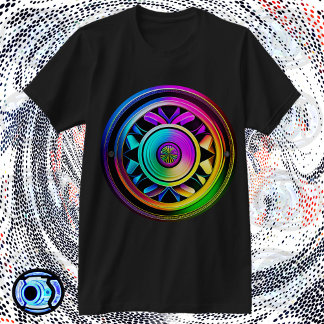 Formulär för kraftig Spiral-cirkel T Shirt