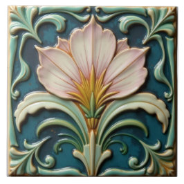 Formulär för mjuk Rosa Blommigt Kakelplatta