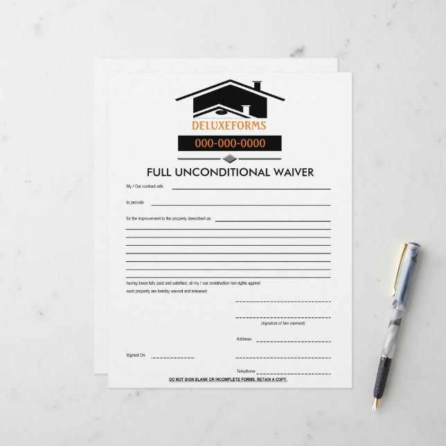 Formulär för ovillkorlig dispens från Black Tak Fu (Fram/Back In Situ)