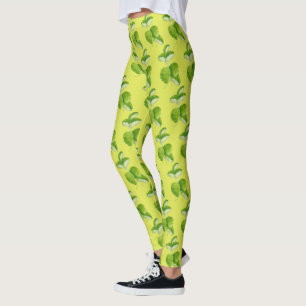 Formulär i Grönt om baljväxter Leggings