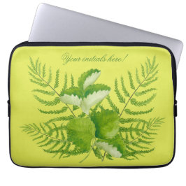 Formulär i Grönt på Laptop sleeve