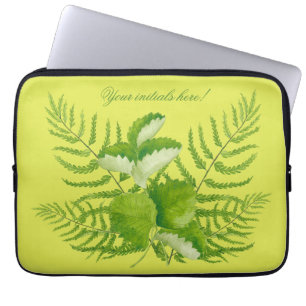 Formulär i Grönt på Laptop sleeve