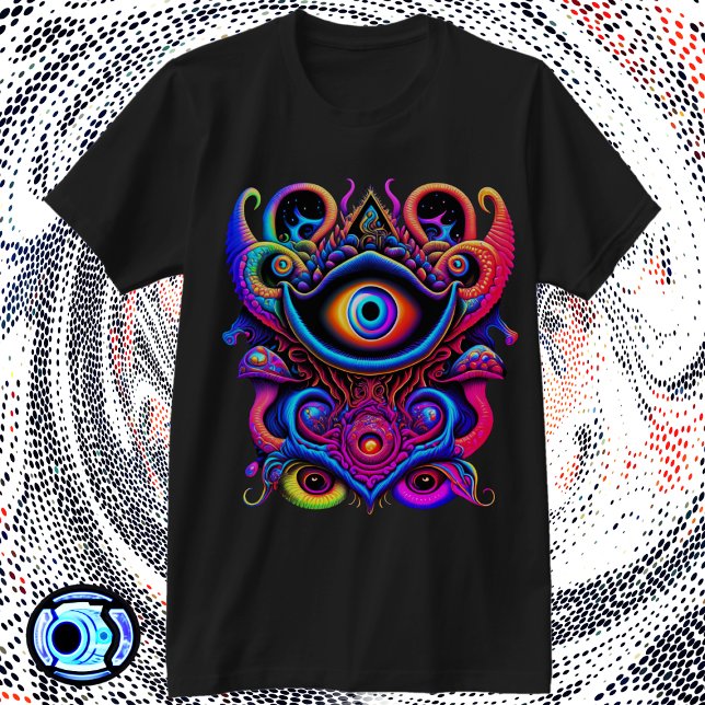 Formulär `Öga T-Shirt (Skapare uppladdad)
