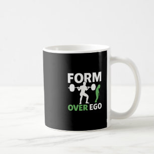 Formulär över Ego Gym Weightlyftande Bodybuilding Kaffemugg