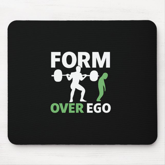 Formulär över Ego Gym Weightlyftande Bodybuilding  Musmatta (Framsidan)