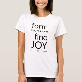 Formuläravbildningar, sök upp joy t-shirt
