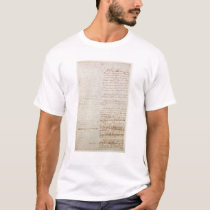 Formulera först av konstitutionen av U.S.et T-shirt