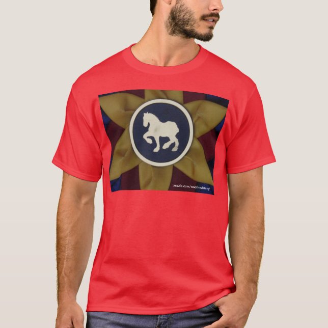 Formulera hästrosetten tee shirt (Framsida)