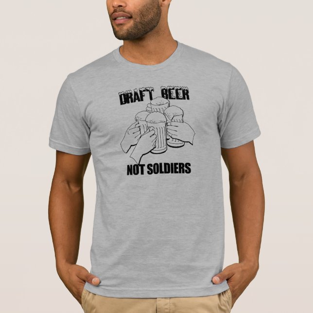 FORMULERA SOLDATT-TRÖJA FÖR ÖL INTE T-SHIRT (Framsida)