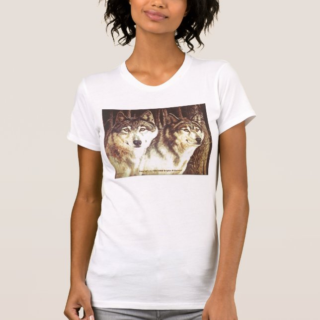 Förmyndare av skogen t-shirt (Framsida)
