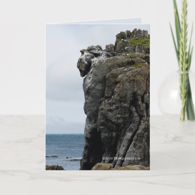 Förmyndare i sten kort (Framsida)