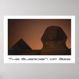 Förmyndaren av den Giza affischen Poster