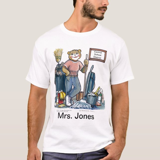 Förmyndareskjorta T-shirt (Framsida)