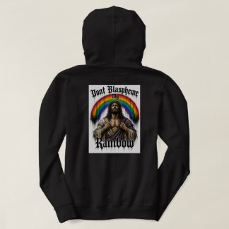 Förnedra Inte Min Regnbågshoodie Hoodie