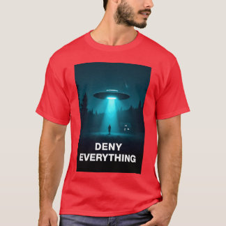 Förneka AlltThe XFiles affisch S02E06 1994 flicka T Shirt