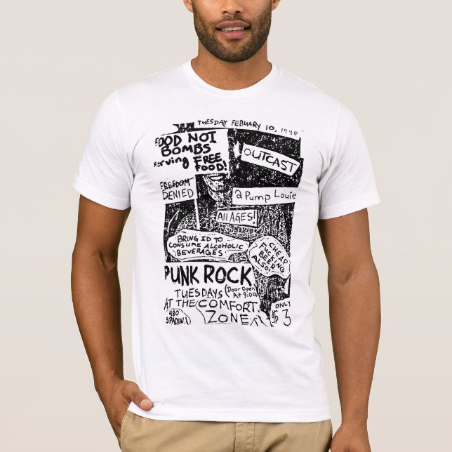 Förnekad frihet tee shirt (Framsida)