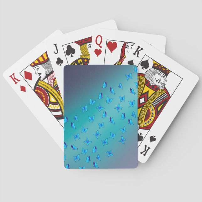 Förnimbara smörgåskort casinokort (Baksidan)