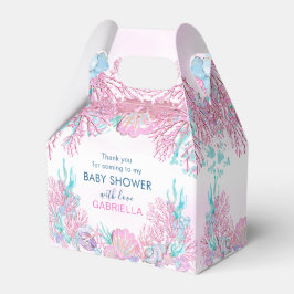 Förnimma Tacken för babyskor under havet Presentaskar