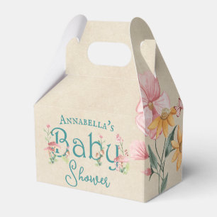 Förnimmad Forest Fairy Garden Baby Shower Presentaskar