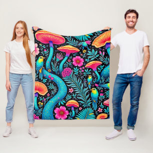 Förnimmad Forest Whimsical Dream Design Fleecefilt