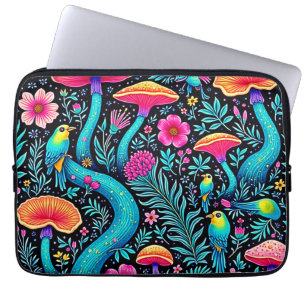 Förnimmad Forest Whimsical Dream Design Laptop Fodral