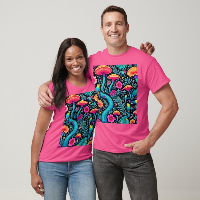 Förnimmad Forest Whimsical Dream Design T Shirt (Unisex)