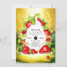 Förnimmad Glatt jordgubbsfödelsedag