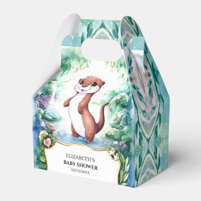 Förnimmad liten babystölder presentaskar (Framsidan Sidan)