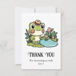 Förnimmad skuvare för matlagning av matrisgroda tack kort