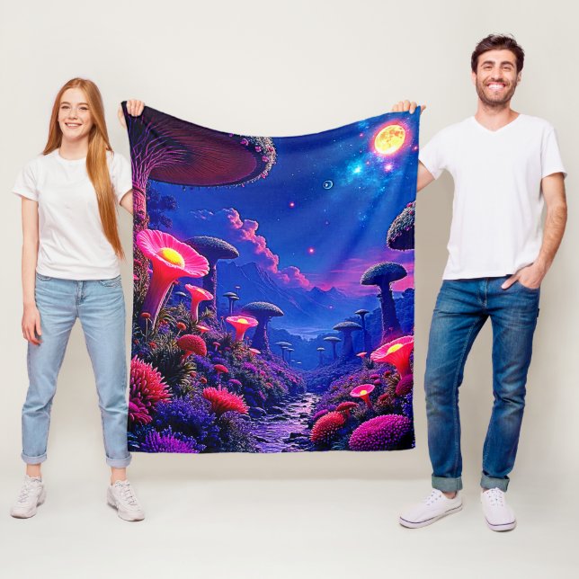 Förnimmad svampgårdskonstruktion fleecefilt (På plats)