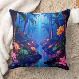 Förnimmade Vibrant River Dream Kudde
