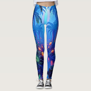 Förnimmade Vibrant River Dream Leggings