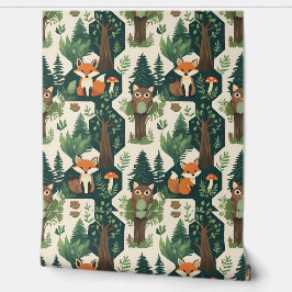 Förnimmade Woodland Critters Peel and Stick