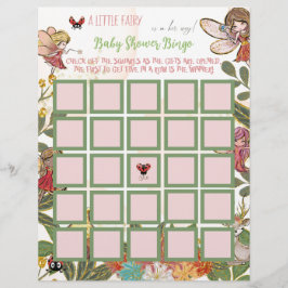 Förnimt Fairy Whimsical Ladybug Baby Bingo Game Reklamblad