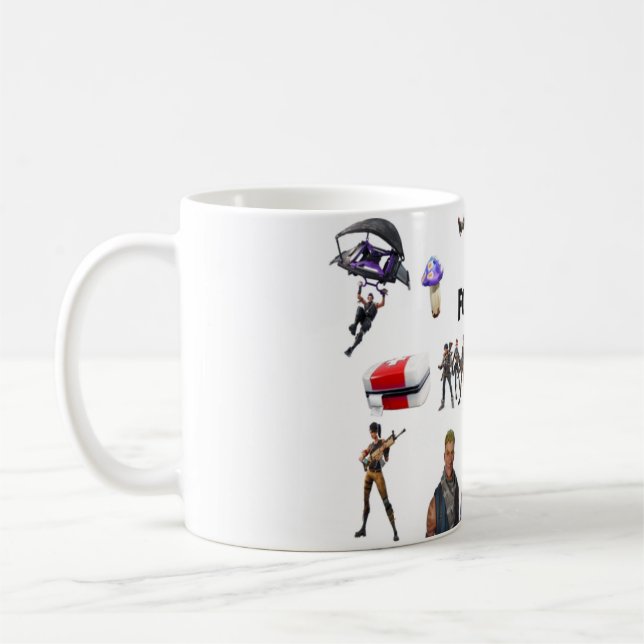 fornite kaffemugg (Vänster)