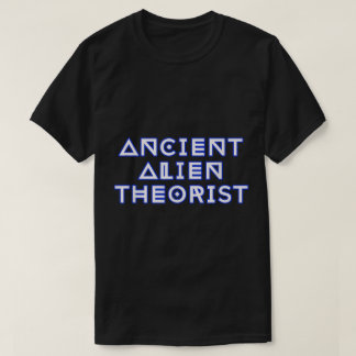 Forntida Alien Teoretiker Sci-Fi Design T Shirt