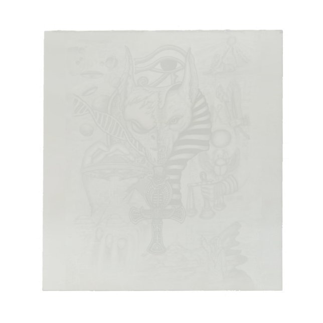 Forntida Aliens, Anubis Anteckningsblock (Framsida)