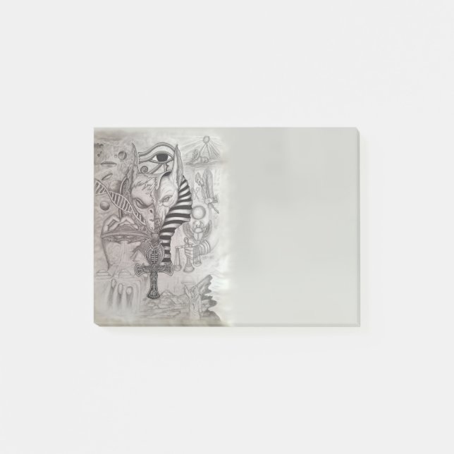 Forntida Aliens, Anubis Post-it Block (Framsida)
