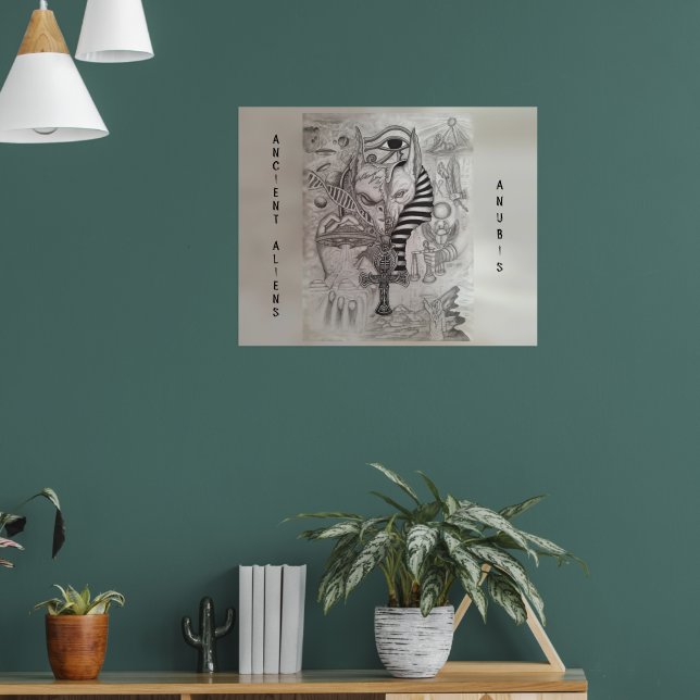 Forntida Aliens , Anubis Poster (Vardagsrum 1)