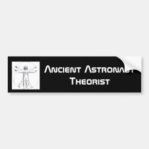 Forntida astronautTheoristbildekal Bildekal