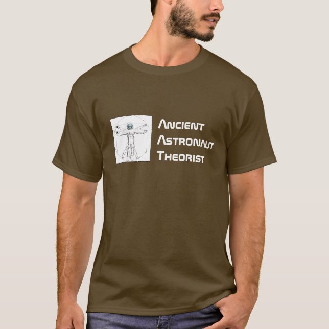 Forntida astronautTheoristskjorta T Shirt (Framsida)