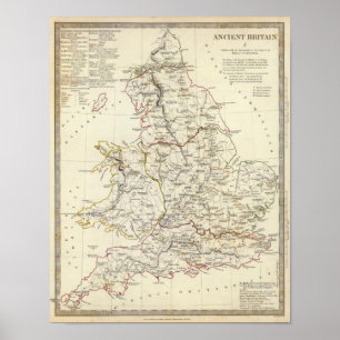 Forntida Britannien mig Poster