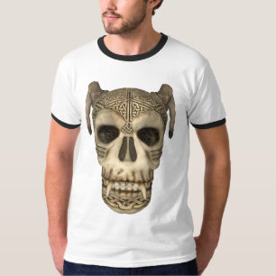 Forntida Celtic skalle för KRW Tee