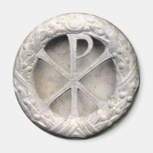 Forntida Christogram Magnet
