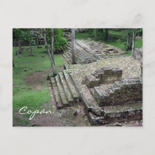 forntida copán vykort