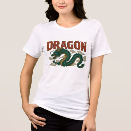 Forntida Drakkonst Designer tonåring T Shirt
