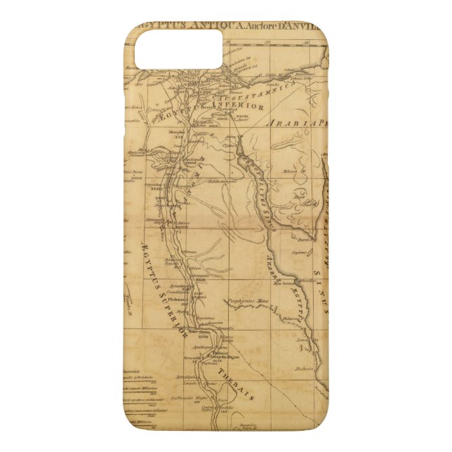 Forntida egypten 3 Case-Mate iPhone skal (Baksida)