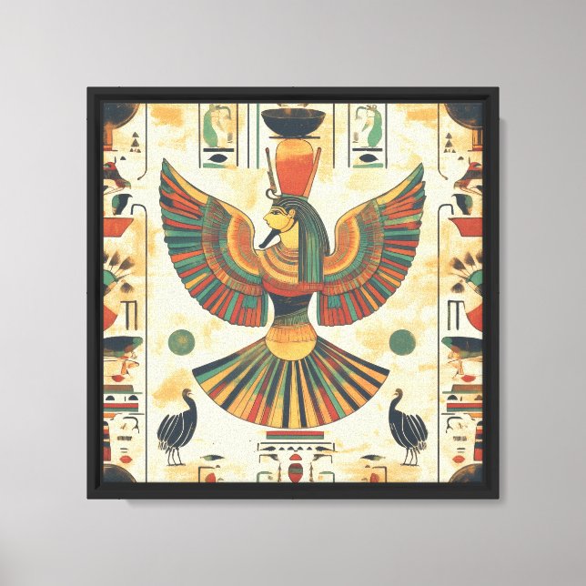 Forntida Egypten  Canvastryck (Framsida)