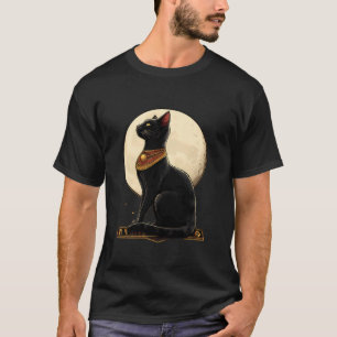 Forntida Egypten Egyptologi Tutankhamun Katt Baste T Shirt